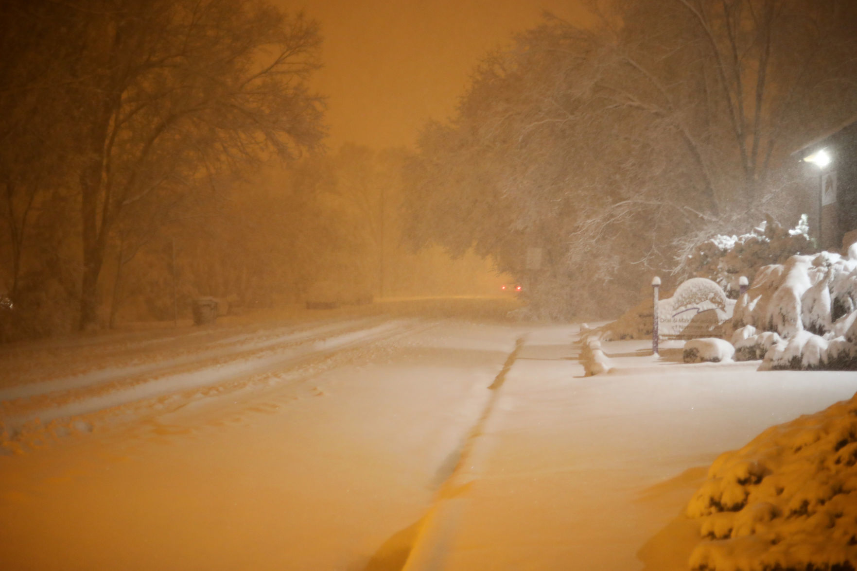 Black Friday snow
